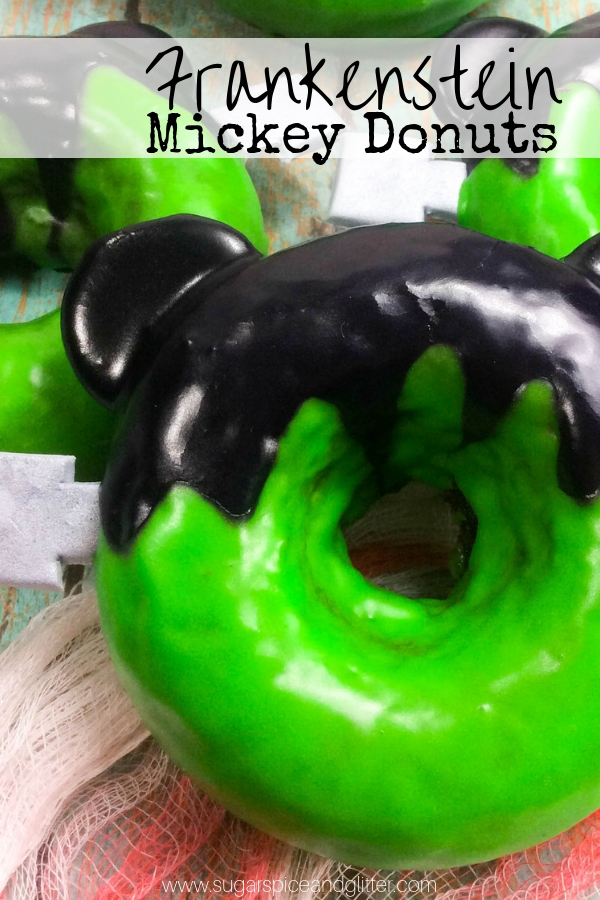 Mickey Mouse Frankenstein Donuts