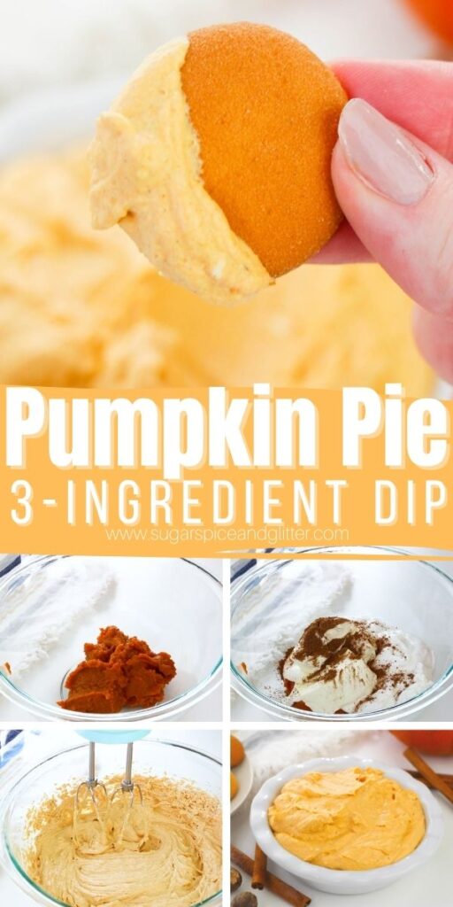 This light and fluffy pumpkin pie dip is perfect for a fall dessert, whether for company or a quick dessert for your pumpkin-loving family members.