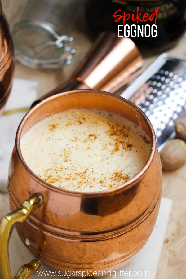 Spiked Eggnog with Rum