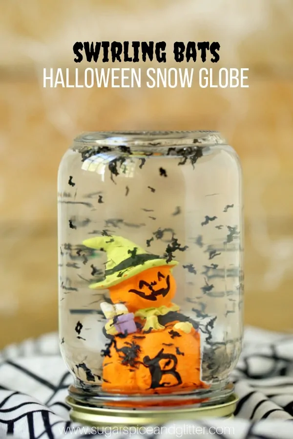 Swirling Bat Snow Globe (with Video)