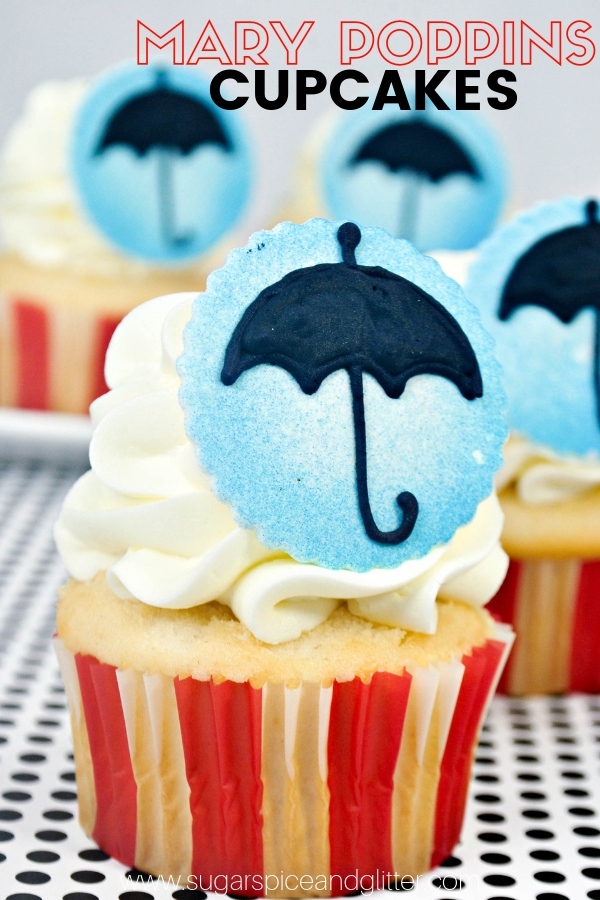 Mary Poppins Cupcakes