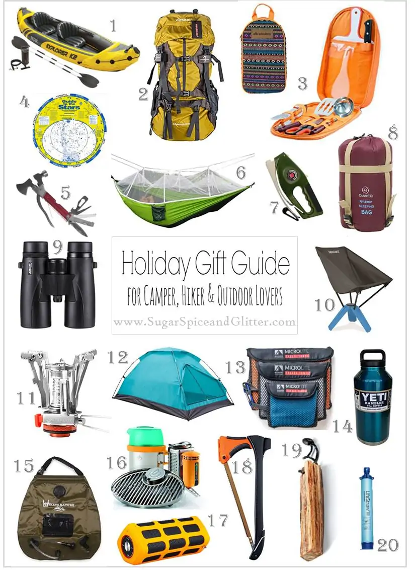 Amazon Gift Ideas for Hikers, Campers and Outdoor lovers of all types