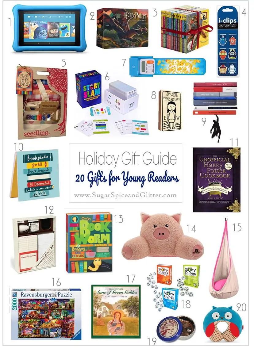Amazon Gift Ideas for Young Readers - creative gift ideas for the readers on your shopping list