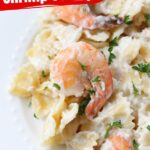 Creamy Shrimp Scampi with Garlic and Parmesan