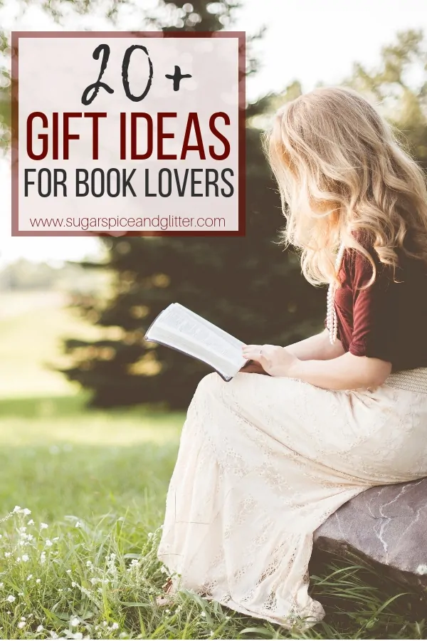 Awesome gift ideas for book lovers, from straight-forward standards to cute and quirky book-inspired gifts