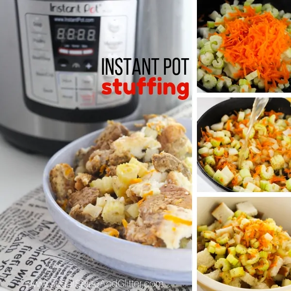 How to make stuffing in the instant pot