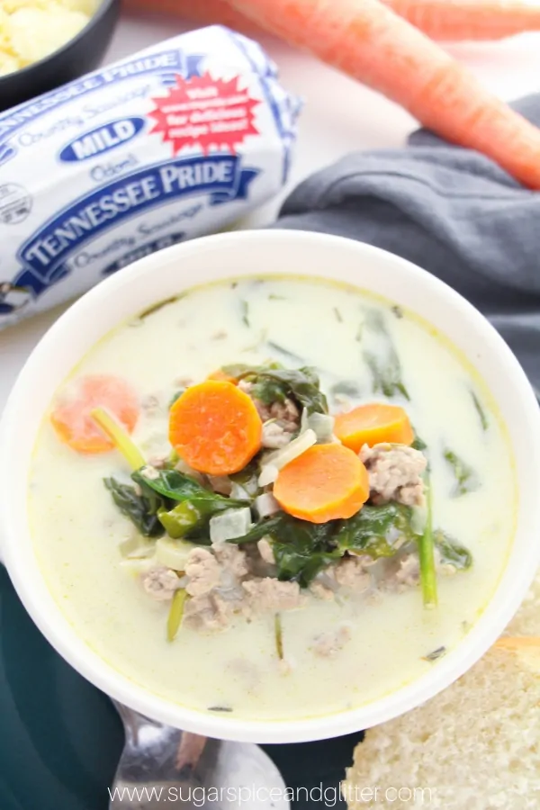 A creamy Italian soup that is comforting, nourishing and delicious