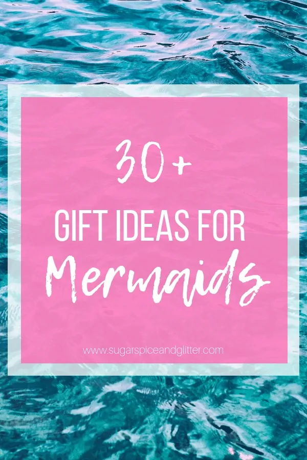 If you know a teen or adult who loves Mermaids, we have you covered with 30 unique mermaid gift ideas - handmade, homemade and store-bought