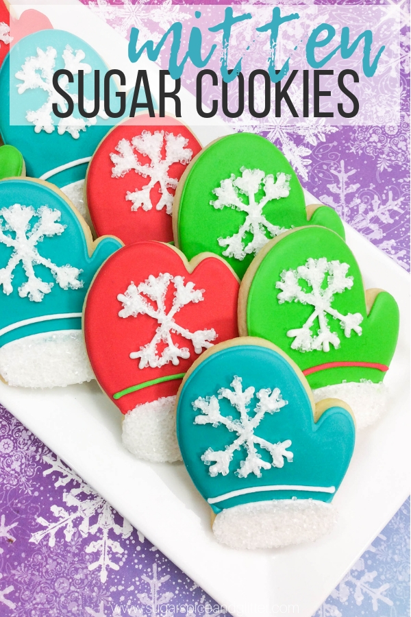 Cozy Winter Mitten Cookies