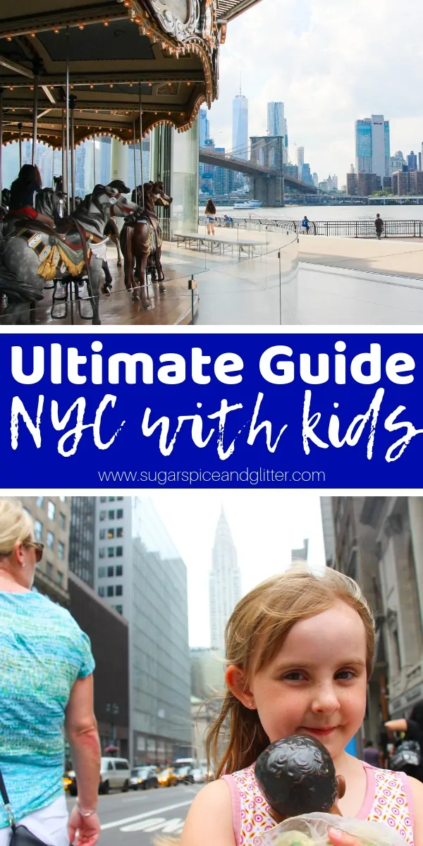 From What To Do With Kids in NYC, to Where to Eat in NYC with Kids, and Where to Stay - we have everything you need for planning the ultimate NYC Family Vacation in our Ultimate Guide to NYC with Kids!