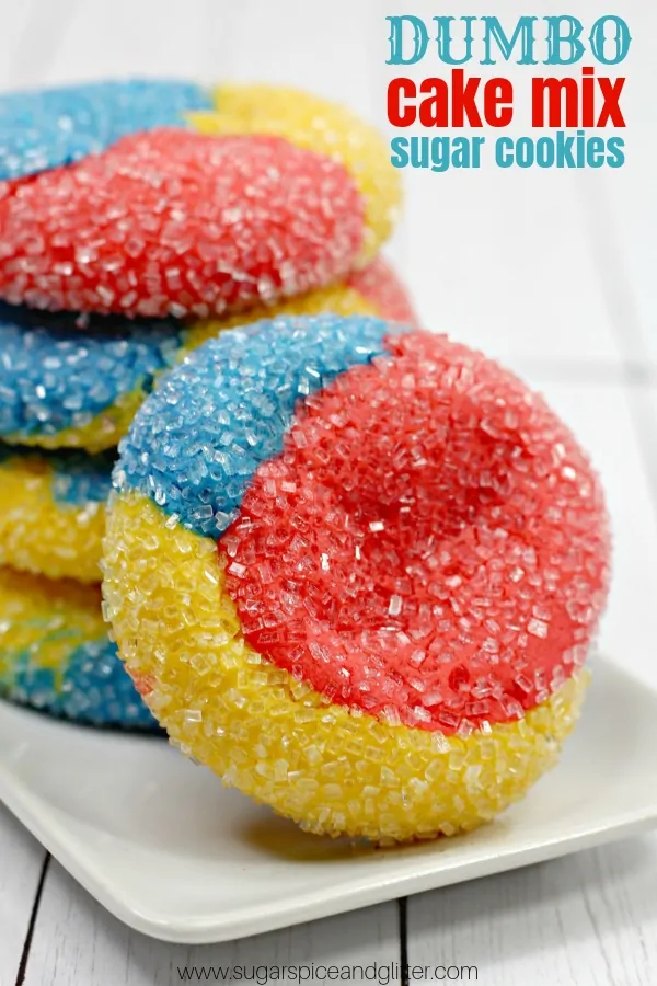 Dumbo’s Cake Mix Sugar Cookies