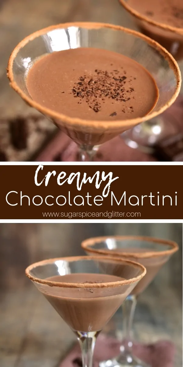 This decadent, creamy Chocolate Martini is made with homemade ganache, Bailey's and vodka. Simply the best vodka cocktail recipe if you love chocolate!
