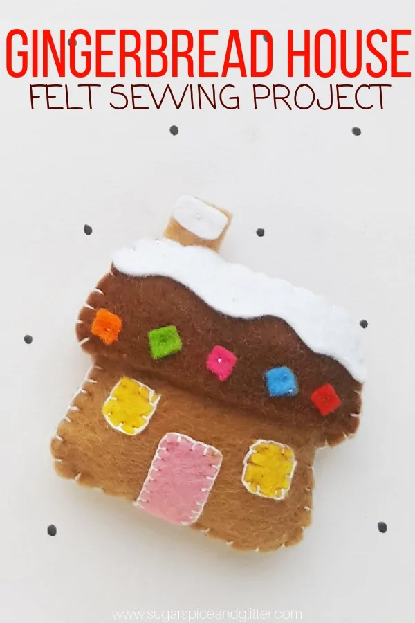 Felt Gingerbread House Craft