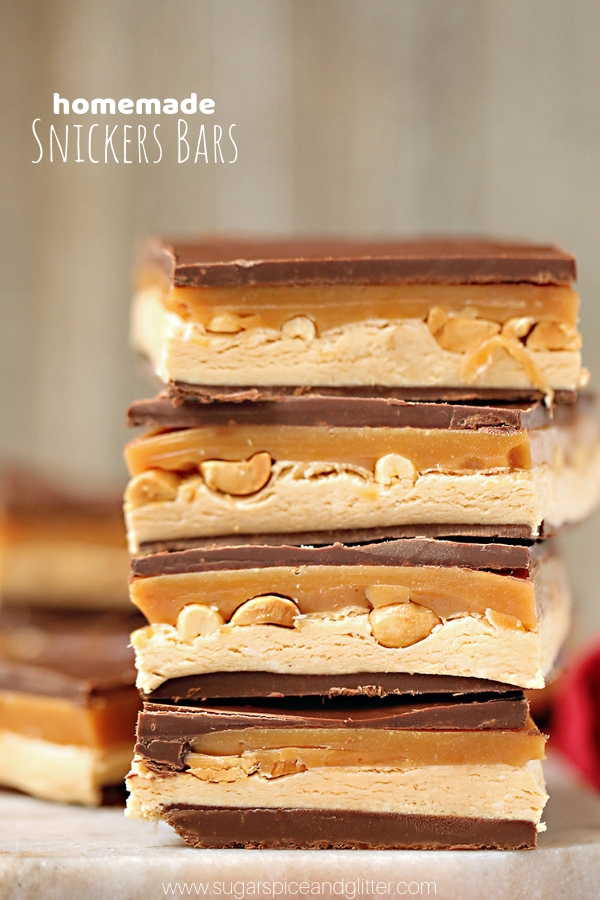 Homemade Snickers Recipe with Video Sugar Spice And Glitter Homemade Snickers Recipe with Video Sugar Spice And Glitter