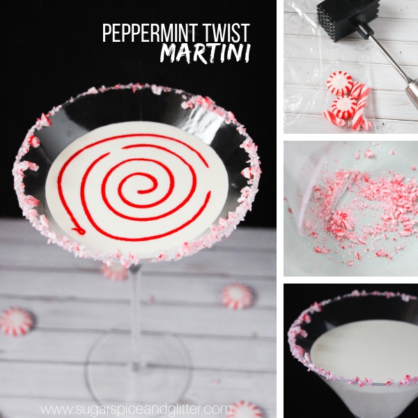 How to make a peppermint twist martini