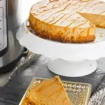 Instant Pot Gingerbread Cheesecake (with Video)