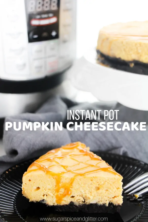 Instant Pot Pumpkin Cheesecake