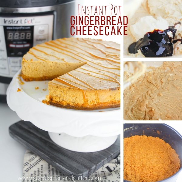 How to make a gingerbread cheesecake in the Instant Pot