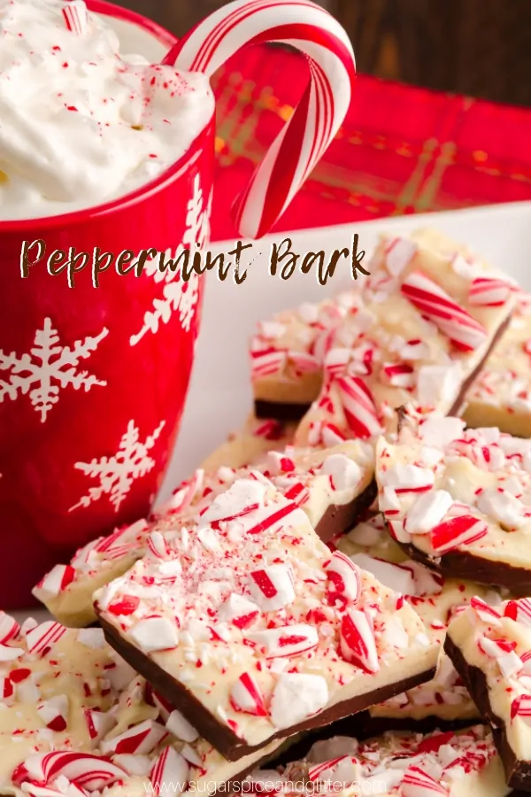 How to make Peppermint Bark that won't separate or crack, and is the perfect peppermint chocolate flavor - not overly minty