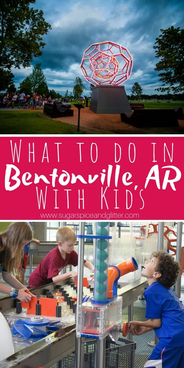 A charming gem in Northwest Arkansas, Bentonville is an up-and-coming tourism destination with a thriving artist community, great restaurants, and family-friendly attractions