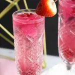 Grapefruit Vodka Cocktail with Champagne