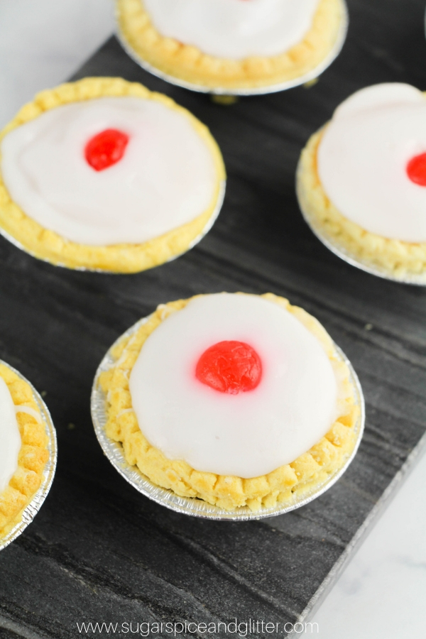 Make perfect Cherry Bakewell tarts every time with this recipe, including tips on how to freeze tarts for holiday baking prep