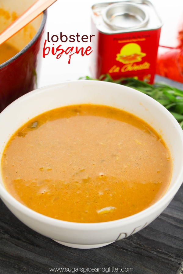 Rich, creamy and flavorful - this Lobster Bisque tastes like it's straight out of New Orleans!