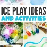 Summer Sensory Play with Ice
