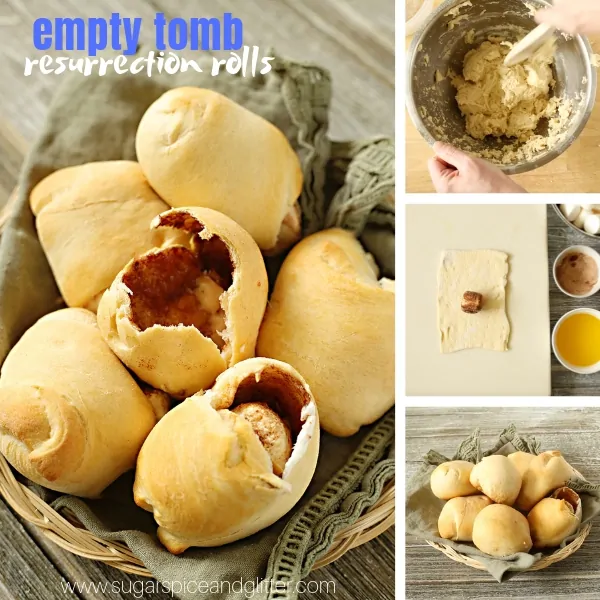 How to make Empty Tomb Resurrection Rolls for Easter