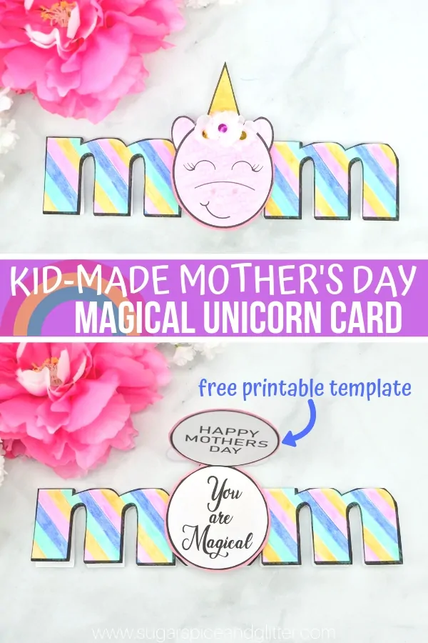 Unicorn Mother’s Day Card (with VIDEO)