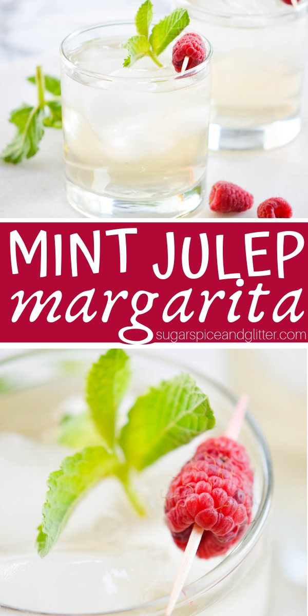 A refreshing alternative to a Mint Julep, this Mint Julep Margarita is the perfect tequila cocktail for a hot summer day