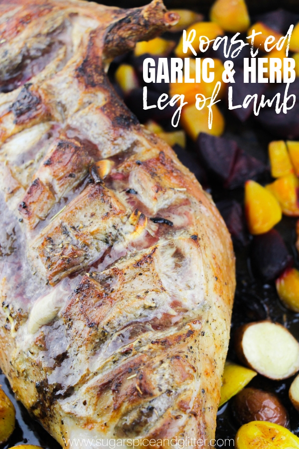 How to make the best leg of lamb recipe you will ever taste - in just 5 minutes! It will take longer to prep your side dishes than it will to prepare this roast lamb