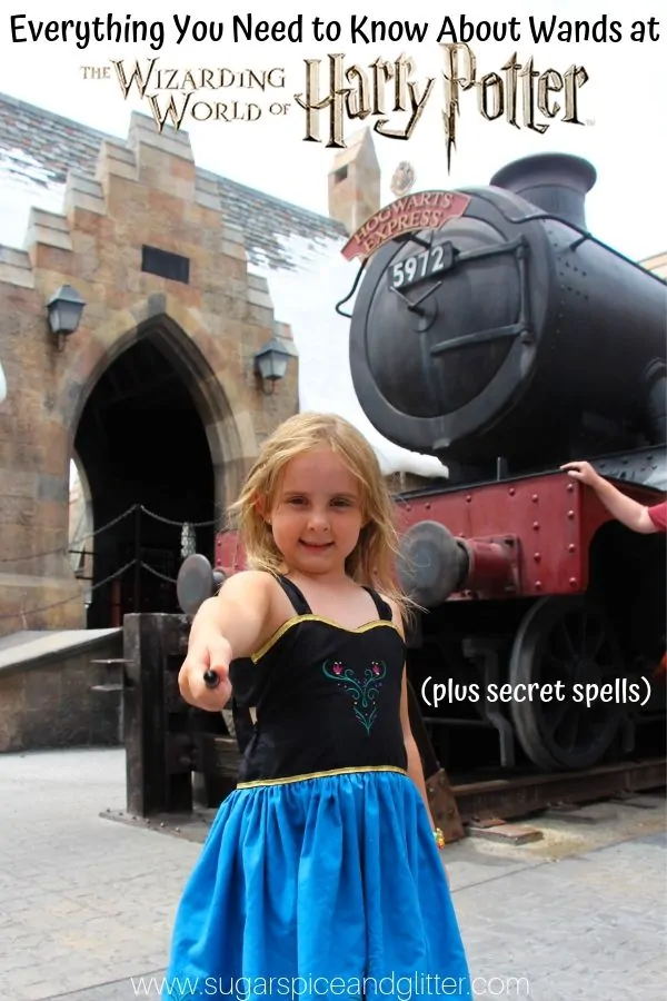 Interactive Wand Experience at Wizarding World of Harry Potter