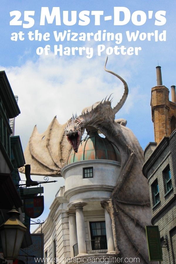 25 Things You Must-Do at Diagon Alley