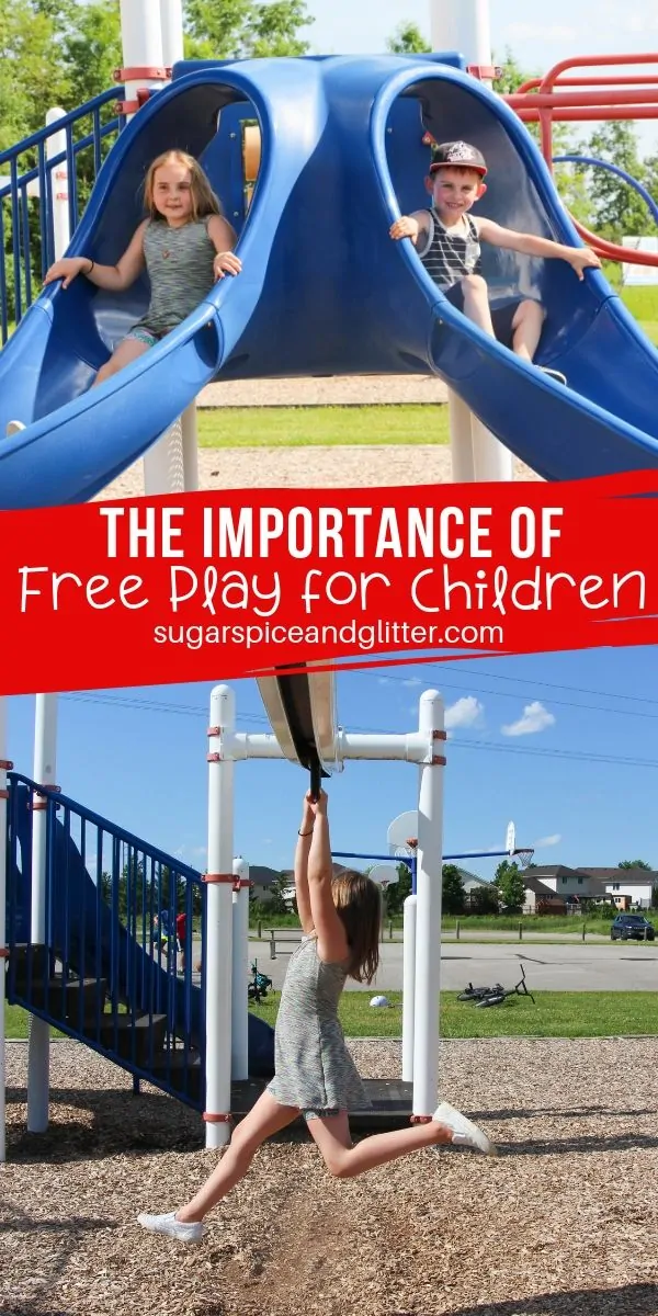 The importance of free play for children