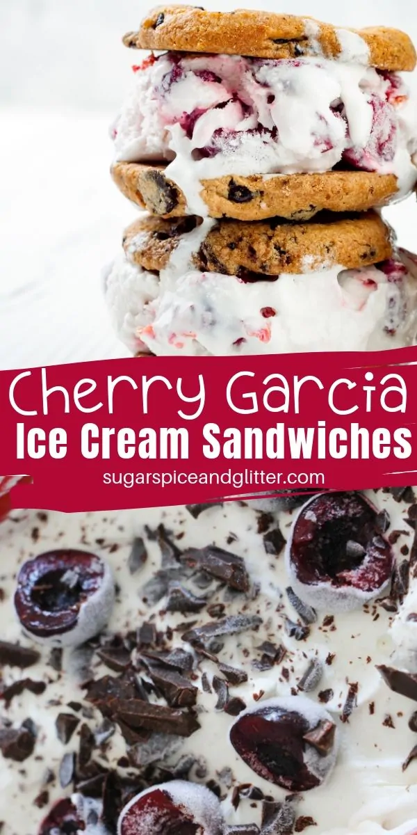 No-Churn Cherry Garcia Ice Cream