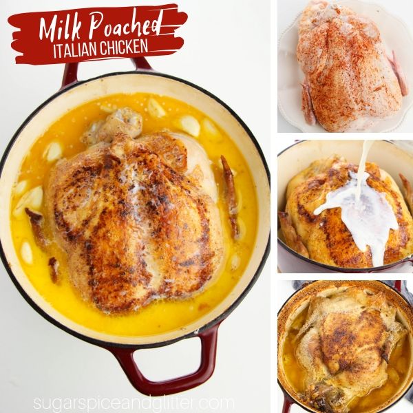 How to poach chicken in milk, a step-by-step guide to the easiest, most tender chicken of your life