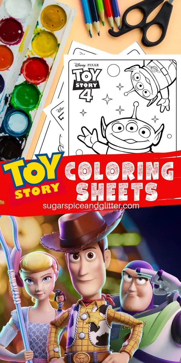 Toy Story Coloring Sheets are perfect for creative Disney kids who can't get enough of their favorite characters. Perfect for a Toy Story party or family movie night
