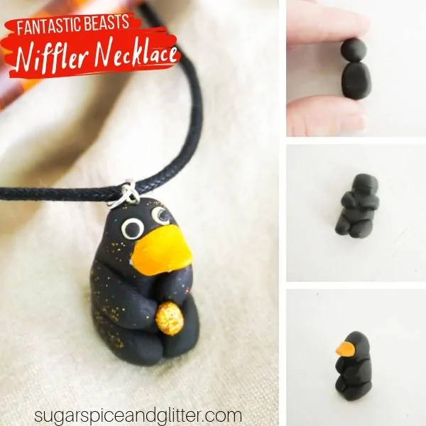 How to make a Niffler Necklace inspired by Fantastic Beasts and Where to Find Them