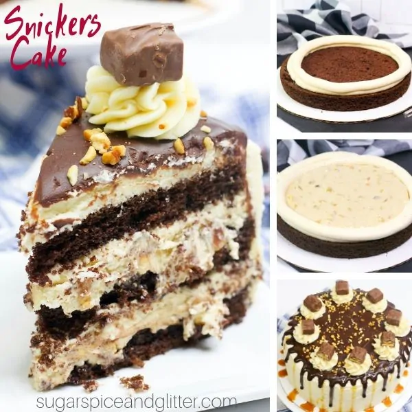 How to make the best ever Snickers Cake at home