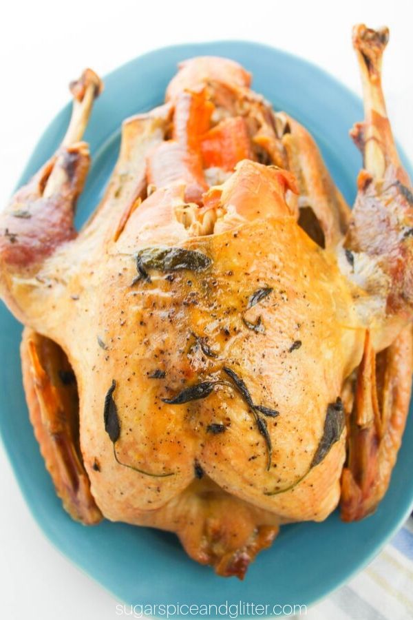 This quick and easy bacon fat roasted turkey recipe lets you focus on what's important this holiday season -and not be stuck in the kitchen, basting and babysitting the bird!
