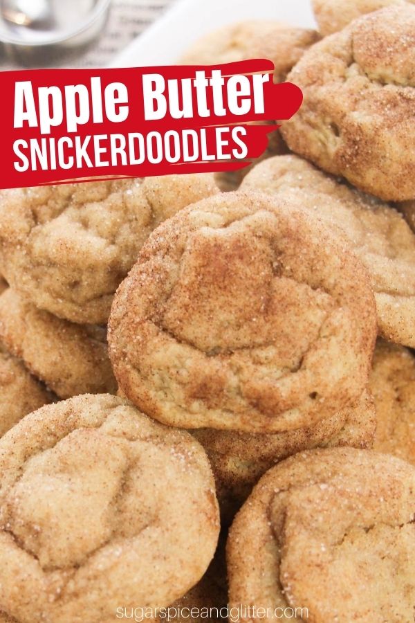 Apple Butter Snickerdoodles (with Video)
