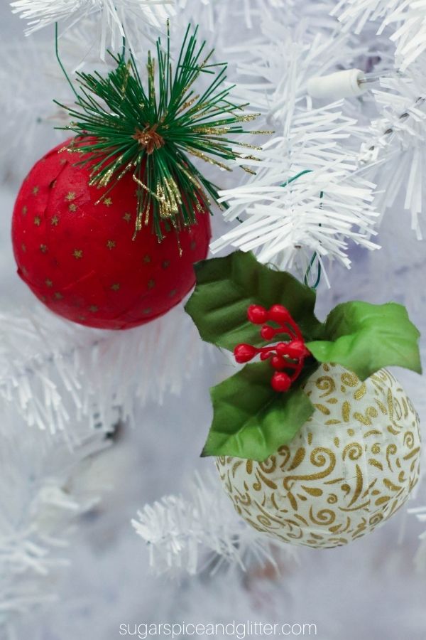 Halmark Belle Decoupage Christmas Ornament