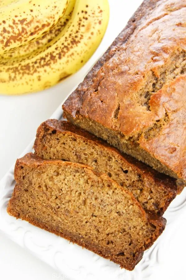 This super simple banana bread recipe uses yogurt to make it soft and tender. With hints of cinnamon, honey and vanilla, this is the best banana bread you will ever make!