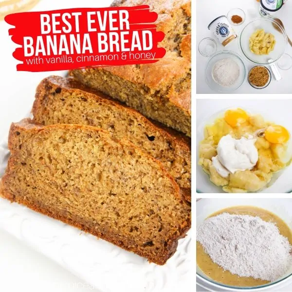 How to make banana bread with yogurt - it just melts in your mouth!