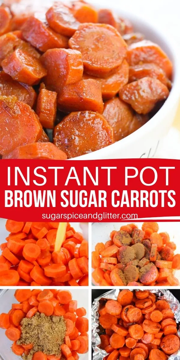 Looking for the perfect carrot recipe for the holidays? This Instant Pot Brown Sugar Carrot recipe is sweet and earthy and keeps your oven free for the main dish!