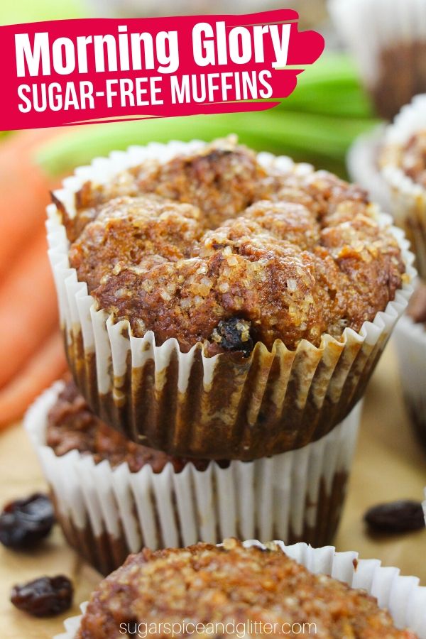 Healthy Morning Glory Muffins (with Video)
