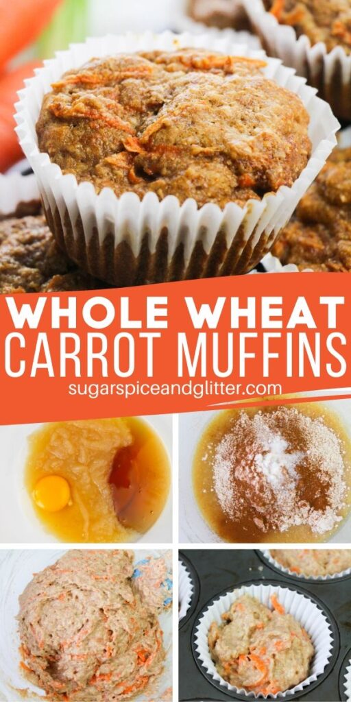 Healthy Carrot Muffins (with Video) ⋆ Sugar, Spice and Glitter