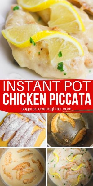 Instant Pot Chicken Piccata is a restaurant-quality chicken dish you can make at home in less than 20 minutes!