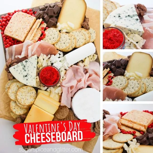 How to make a cheeseboard for Valentine's Day